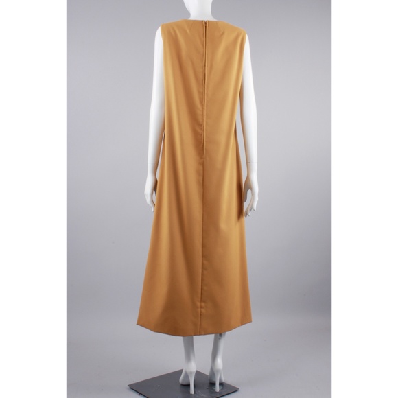 XL Vintage 60s Hostess Cocktail Maxi Dress - Picture 4 of 7